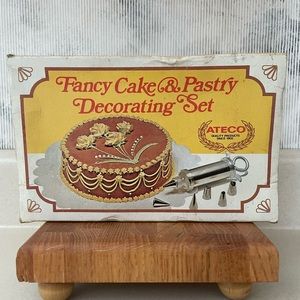 Vintage, ATECO Fancy Cake & Pastry Decorating Set, No. 701